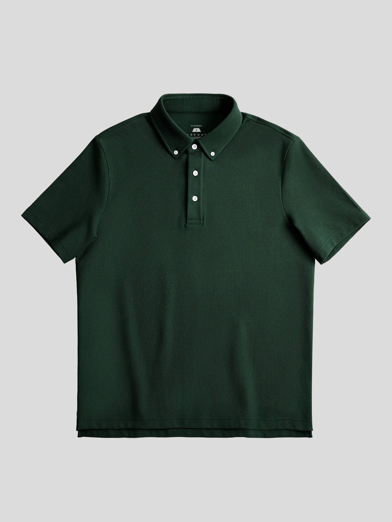 BreezeLuxe Breathable Piqué Short Sleeve Polo