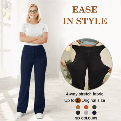 Women's Casual High Waist Stretch Pants