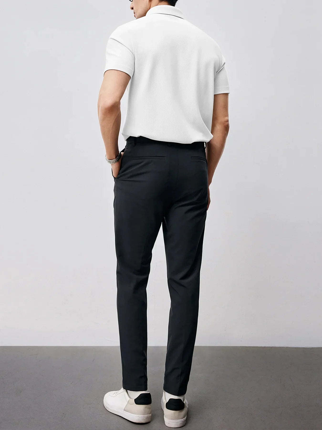 BreezeLuxe Breathable Piqué Short Sleeve Polo