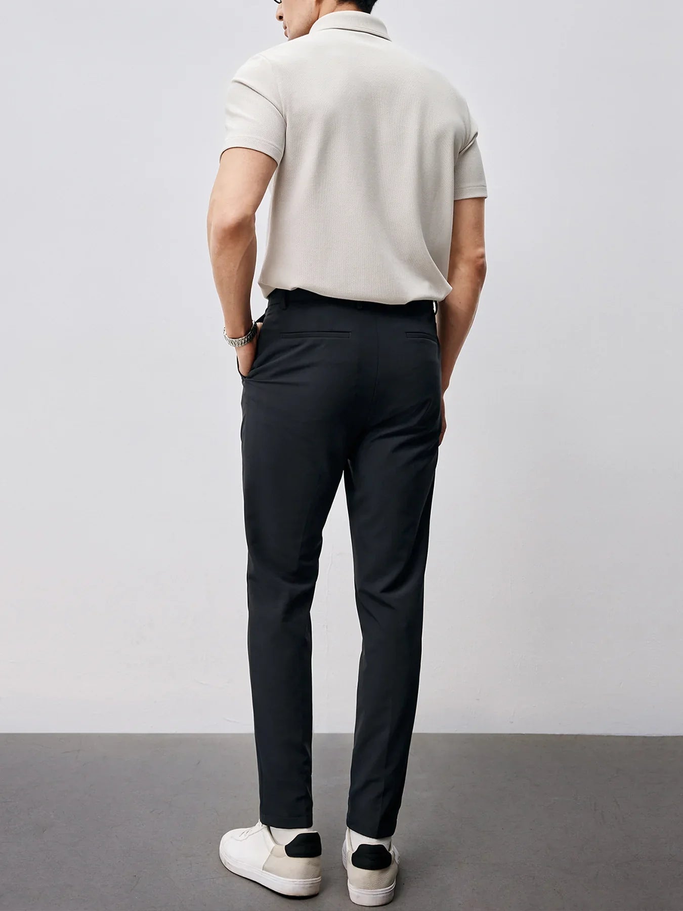 BreezeLuxe Breathable Piqué Short Sleeve Polo